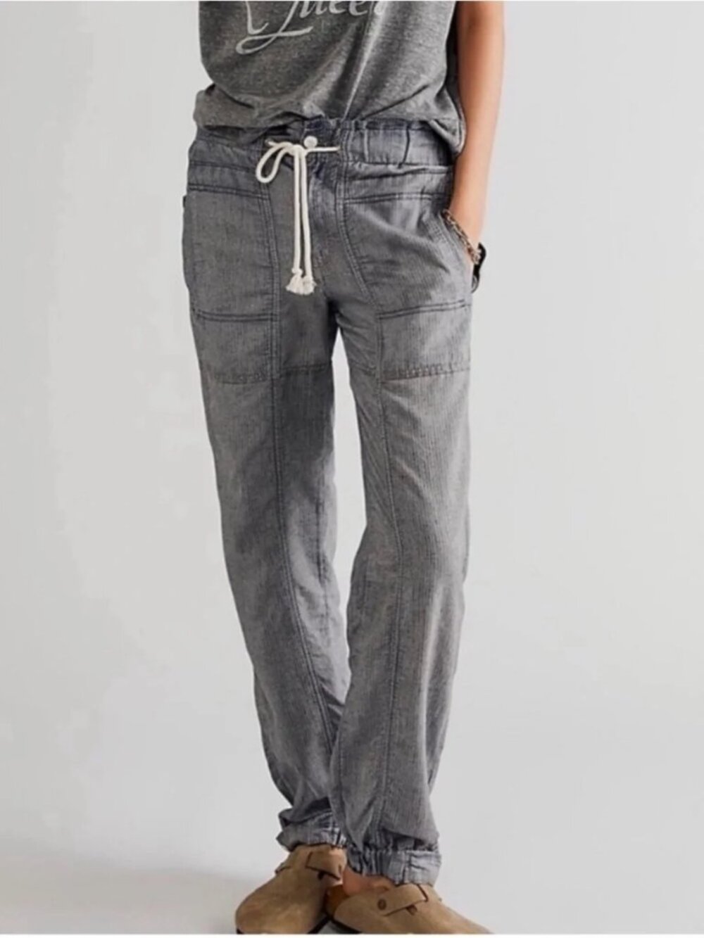 Free People Angelo Denim Pull On Jeans NWOT Size XS